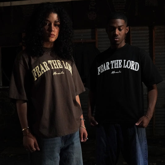 FEAR THE LORD SHIRT BLACK (OVERSIZED)