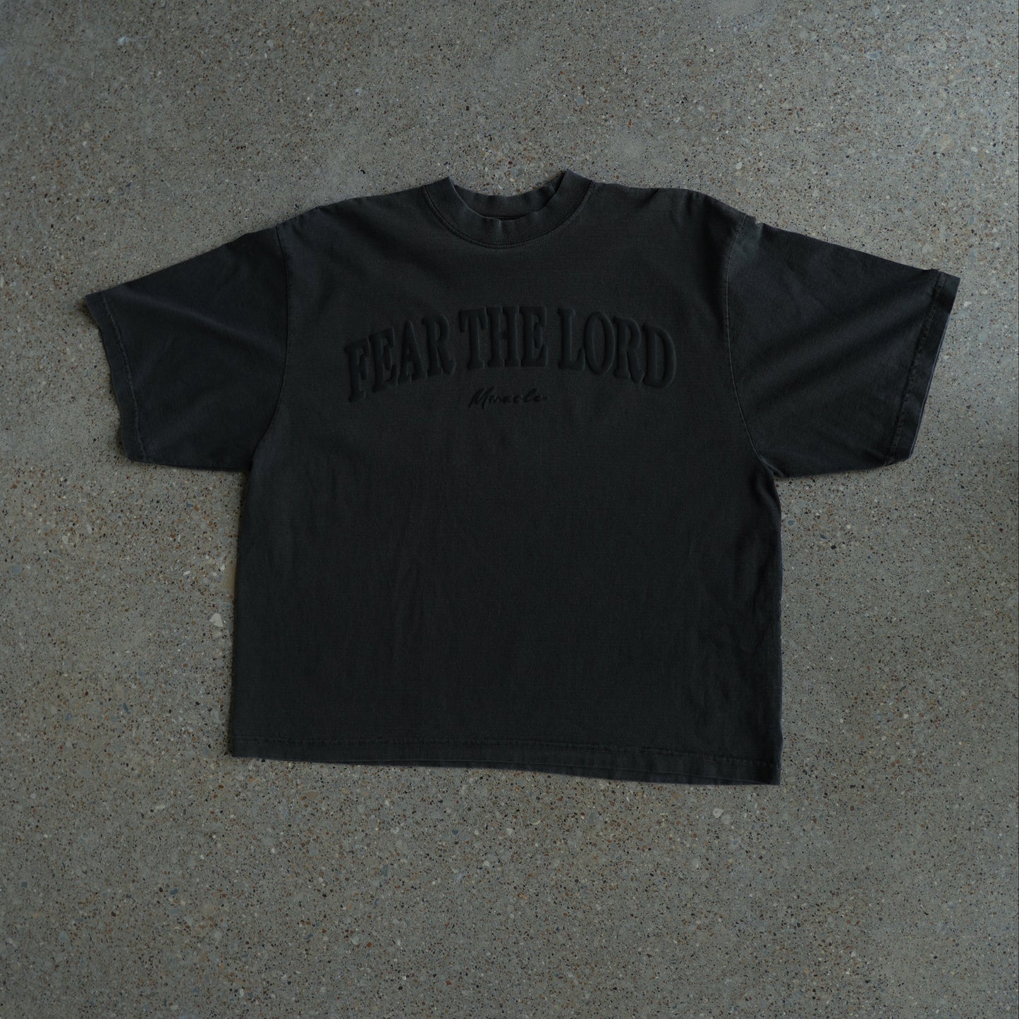 FEAR THE LORD SHIRT GREY (OVERSIZED)