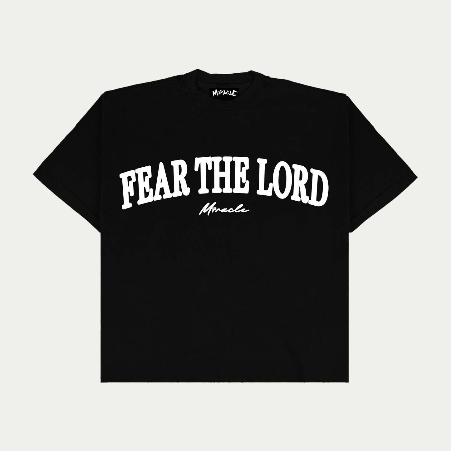 FEAR THE LORD SHIRT BLACK (OVERSIZED)