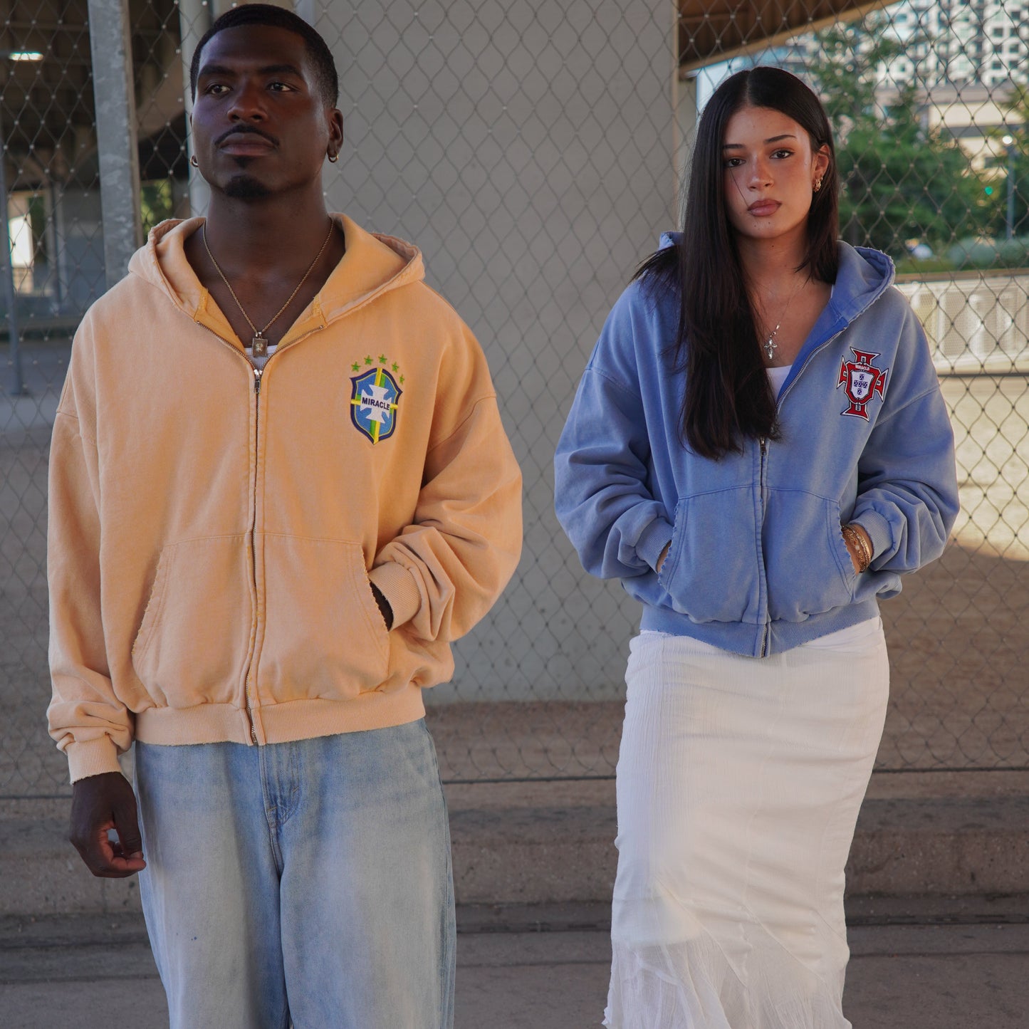 Brazil Zip Up