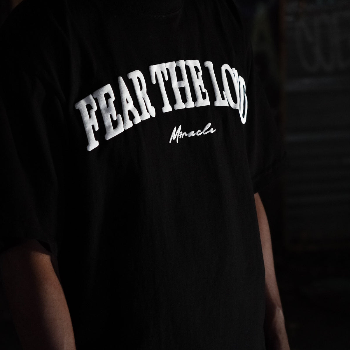 FEAR THE LORD SHIRT BLACK