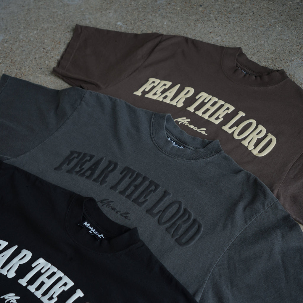 FEAR THE LORD SHIRT BROWN