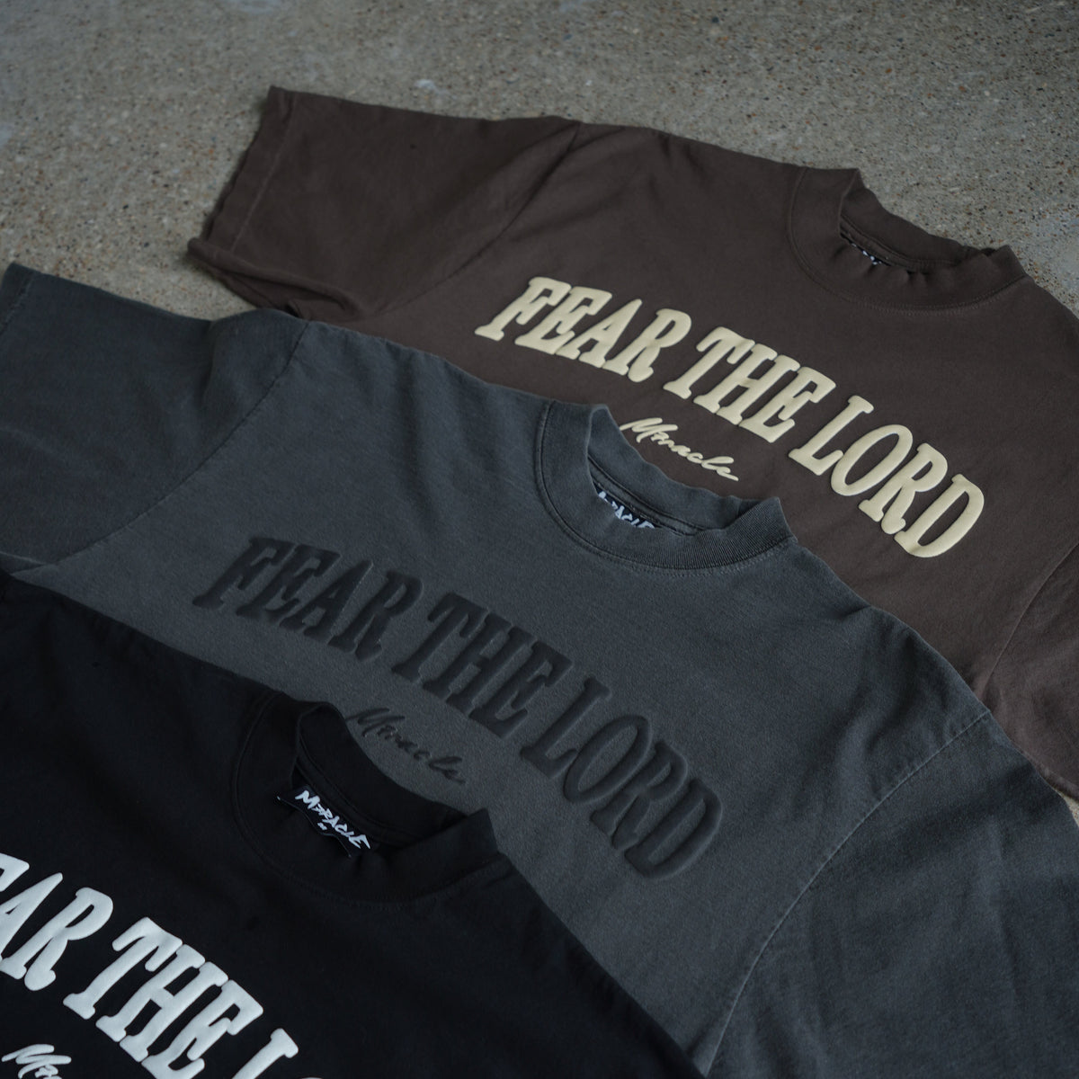 FEAR THE LORD SHIRT BROWN