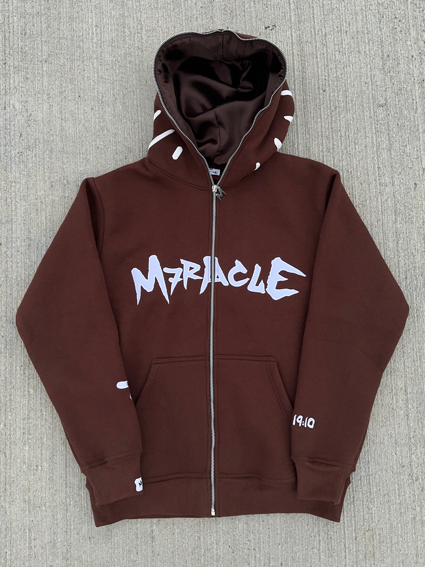 Full Zip Hoodie - Mocha