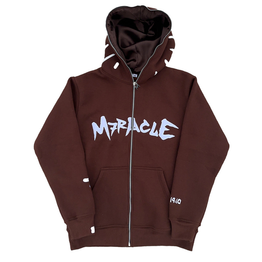 Full Zip Hoodie - Mocha