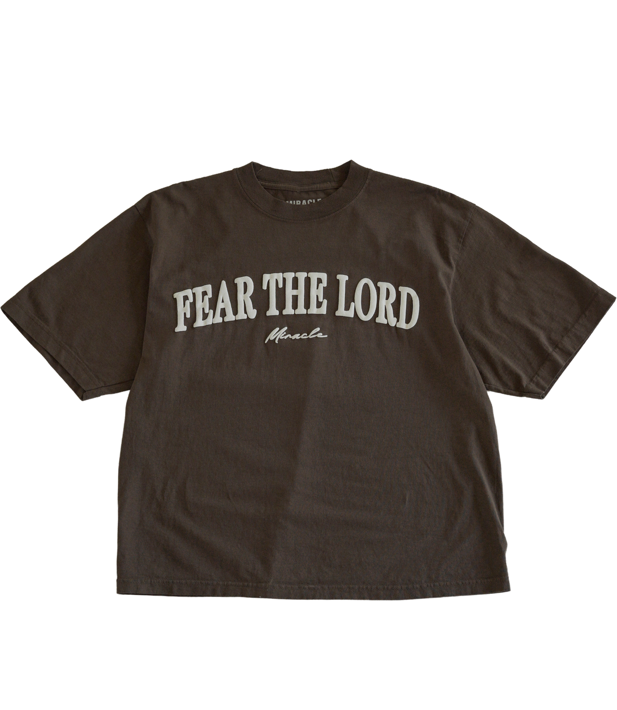 FEAR THE LORD SHIRT BROWN